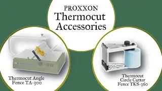 Proxxon Thermocut Accessories for Cutting Circles, Cylinders & Angles