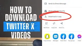 How to Download Twitter Videos || Twitter X Video Downloader