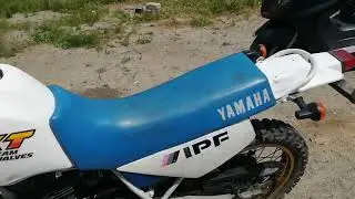 Yamaha ХТ 250 Т работа