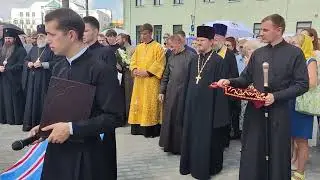 Открытие памятника Георгия Конисского. 06.08.2022