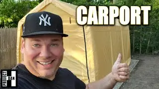 10x17 HARBOR FREIGHT CAR CANOPY TENT ASSEMBLY - 100th EPISODE PROJECT!!!