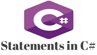 Statement in C＃ | C＃ tutorial for beginners