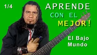 AUTOENTREVISTA 1/4 | Curso Completo | Clases para BAJO ELÉCTRICO | 🎸 🤘😎 HD