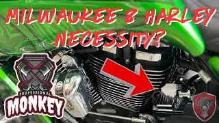 Harley Davidson Milwaukee 8 Crankcase Venting - Trask Transmission Cover!
