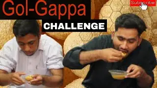 Golgappa Eating challenge | ft Pani Puri | Uzair Arshad