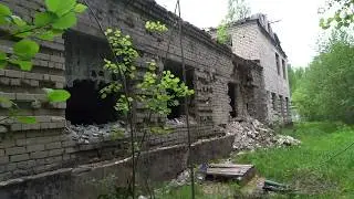 г.Архангельск.П.Катунино.Сталк в заброшенную пожарную часть в/ч №60040.