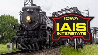 RARE! Canadian Pacific 2816 Travels Solo Over Iowa Interstate Rails to Silvis Shop w/ DDA40X [4K]