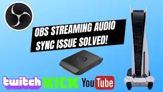 Fixing the OBS HD60X Audio Sync Lag Issue On Your Stream #obs #ps5 #twitch