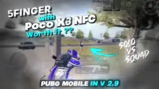 Xiaomi Poco X3 Nfc PUBG Test 2023 5 Fingers + Full Gyro | NEW UPDATE In v2.9 Pubg Mobile Gameplay #2