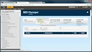 SEO Manager - Google Webmaster tools CSV import