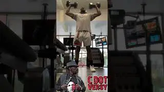 Working out at USC Hotel. Chest day