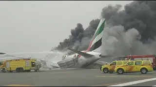 NEW Emirates 521 Crash ATC Communications (with subtitles)