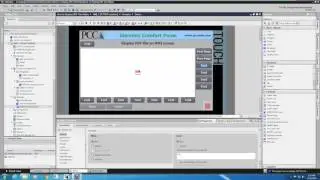 How to display a PDF file on a Siemens Comfort Panel HMI