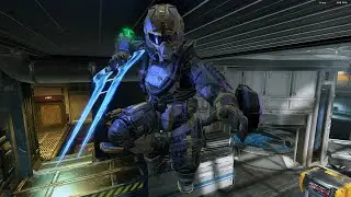 Halo Infinite Practicing Simple Jumps, Curb Slides, Drop Slides and Grenade Spot Tricks on Recharge