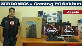 Zebronics Gaming PC - Cabinet (Chassis) | Low cost - Mid Tower ATX - 2018