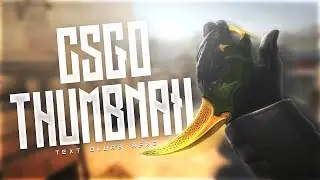 FREE CS:GO Thumbnail Template #2