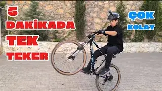HOW TO DO A WHEELIE IN 5 MINUTES? • VERY EASY • 100% GUARANTEED