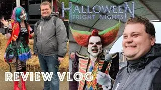 Walibi Holland Halloween Fright Nights Review vlog 2019! Dag - Bij Eddie de Clown op het podium!