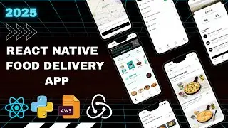🔴 Let's build a Full Stack Food Delivery App with REACT NATIVE using Amazon AWS and FAST API PART 2