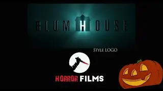 HORROR FILMS STYLE BLUMHOUSE LOGO  Concept
