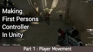 How to make First person controller in unity| Unity hindi tutorials | Learn Game Development |part-1