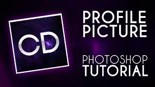How to Make A Profile Picture for Youtube Photoshop CC Tutorial