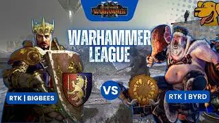 Byrd (Ogre Kingdoms) vs Big Bees (Bretonnia) - Game 3 - Warhammer League #7