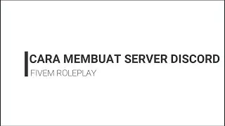 Membuat Server Discord dan Penjelasan Tentang Discord