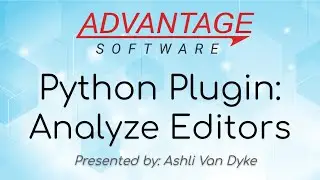 Python Plugin: Analyze Editors