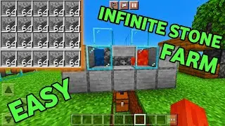 SUPER SIMPLE 1.20 Cobblestone FARM in Minecraft Bedrock (MCPE/Xbox/PS4/Nintendo Switch/Windows10)