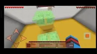 Racing with my friend in parkour corridor!