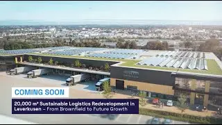 Coming soon 2026/2027: sustainable logistics redevelopment in Leverkusen