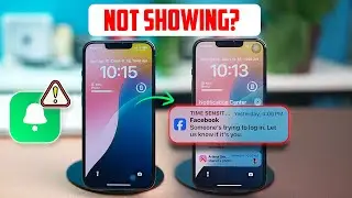 Fix - iOS Not Showing Notifications on Lock Screen | Enable Notification on iPhone Lock Screen
