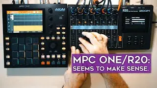 ZOOM R20 as an audio interface and controller for MPC One