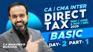 INTER DT REGULAR FOR MAY/SEP-25 | DAY-2 PART-1 | BASIC |