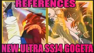 New ULTRA SSJ4 Gogeta References DB Legends