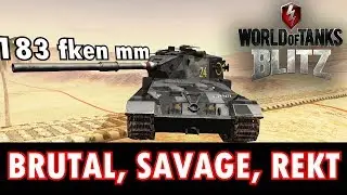 The HESH Criminal - FV215b 183 [WoT Blitz]