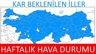 Kar Ne Zaman Yağacak? Haftalık Kar Yağışı Raporu