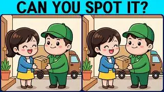 [Spot the Difference Brain Training] Try this slightly tricky puzzle.