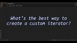 What’s the best way to create a custom iterator? Mastering Python Iterators Create Custom Iterators
