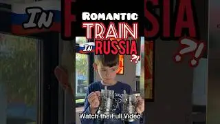 WHO would RIDE this OLD Fashioned TRAIN through RUSSIA?!