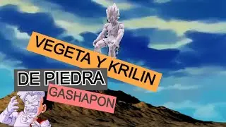 DRAGON BALL FIGURAS DE COLECCIÓN DE PIEDRA🌚 [GASHAPON] (VEGETA Y KRILIN)