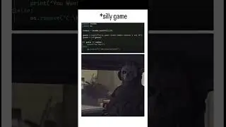 A Silly game in Python