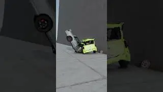 Multipla 200km/h CRASH TEST 😱 | #shorts