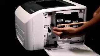 How to Clean the Raster Optical Scanner ROS DocuPrint CP225 w - Làm sạch máy in