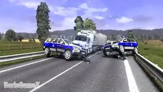 ETS 2 Hot Pursuit Mode - Contraband Cargo - Traffic Police - Нелегальные Грузы - Мод Полиции
