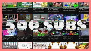 500 Subscribers