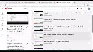 PySpark DataFrame API - PySpark Tutorials for Beginners