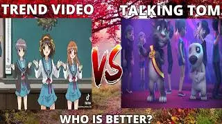 Toca Toca Anime Dance Battle | TREND VIDEO VS TALKING TOM AND FRIENDS