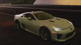 Lexus LFA Accelerating in Tunnels With Antilag